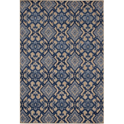 Cabana Hope Isle Blue Outdoor Area Rug