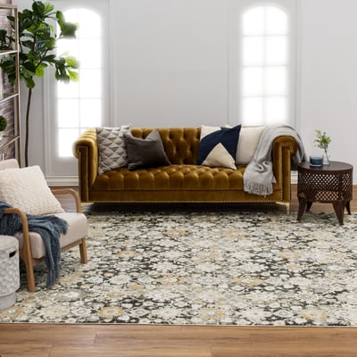 Windermere Ireby Grey Area Rug