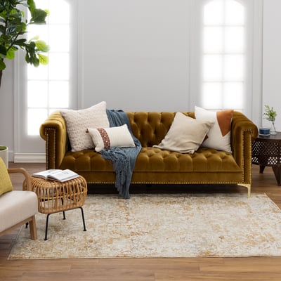 Windermere Tideswell Terracotta Area Rug