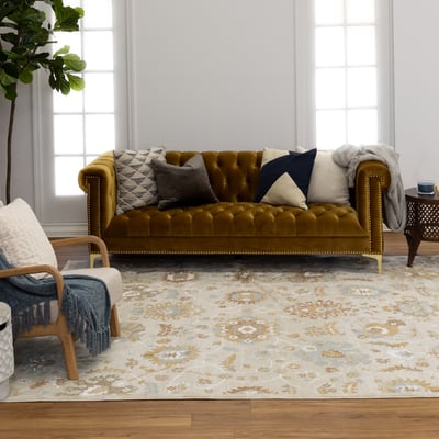 Windermere Whitehaven Beige Area Rug