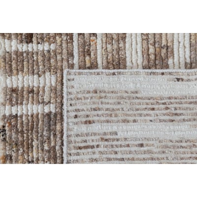 Atlas Azizi Brown Wool Hand-Knotted Area Rug
