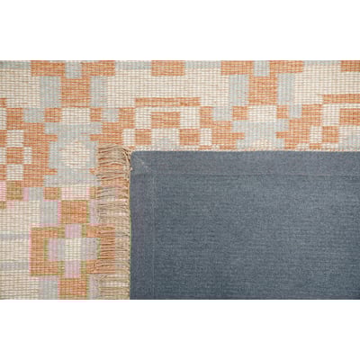 Aurora Anders Orange Wool Handmade Area Rug