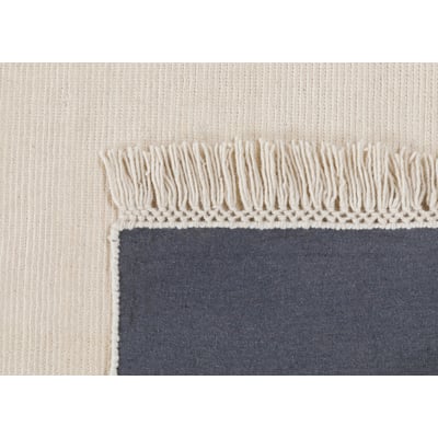 Eva Solid Wool Handmade Area Rug