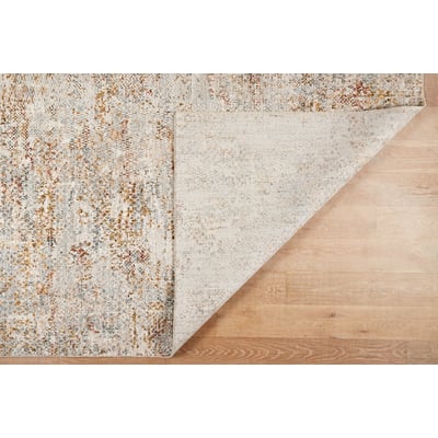 Impressions Links Natural/Orange Area Rug