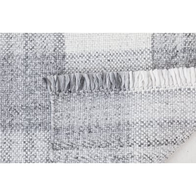 Layla Gingham Handmade Outdoor Area Rug
