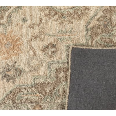 Reminisce Versailles Neutral Wool Hand-Tufted Area Rug