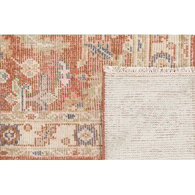 Palace Farida Red Wool Hand-Knotted Area Rug