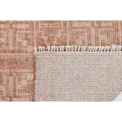 Palace Flag Brown Wool Hand-Knotted Area Rug