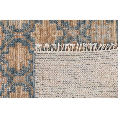 Palace Zohra Blue Wool Hand-Knotted Area Rug