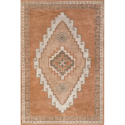 Reverie Isbah Copper Wool Hand-Tufted Area Rug