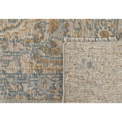 Shirin Vega Neutral Wool Hand-Knotted Area Rug