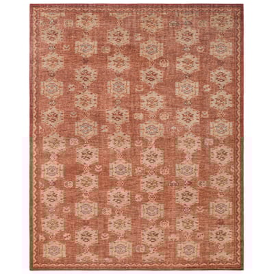 Tuscany Evelyn Red Wool Hand-Knotted Area Rug