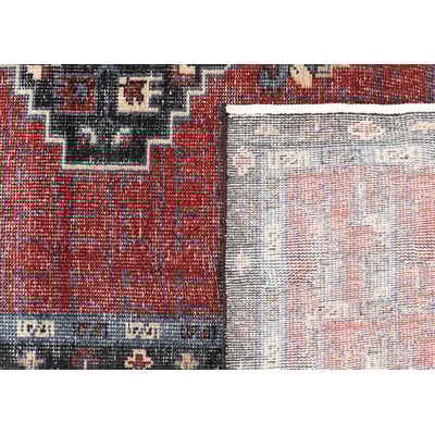 Tuscany Eza Red Wool Hand-Knotted Area Rug