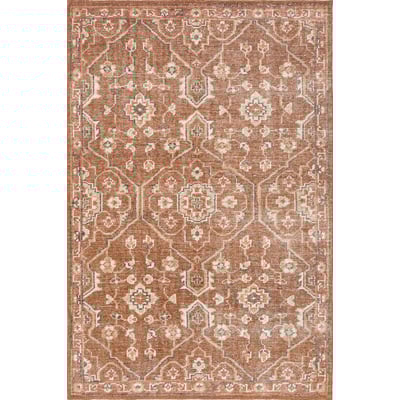 Tuscany Olivia Terracotta Wool Hand-Knotted Area Rug