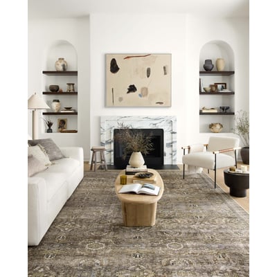 Layla Printed LAY-13 Antique/Moss Area Rug