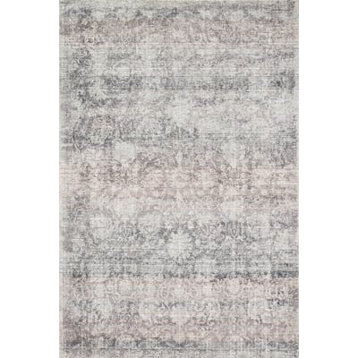 Rumi RUM-01 Pewter Wool Handwoven Area Rug