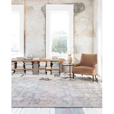 Rumi RUM-01 Pewter Wool Handwoven Area Rug