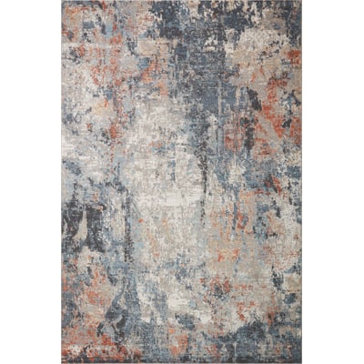 Maeve MAE-01 Silver/Apricot Area Rug