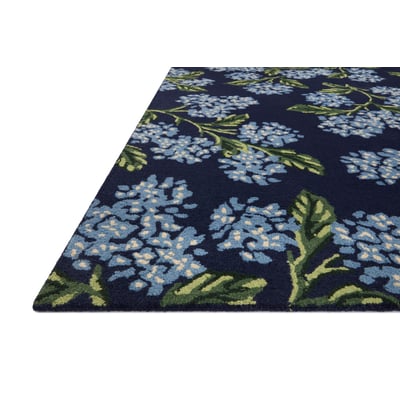 Joie Hydrangea (JOI-04) Wool Handmade Area Rug