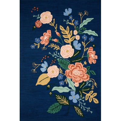 Les Fleurs (LES-04) Wool Handmade Area Rug