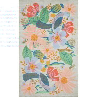 Meadow Dovecote (MEA-03) Printed Area Rug