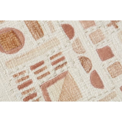 Sedac Wall Art Ivory/Rust Cotton