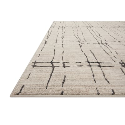 Darby DAR-06 Sand/Dark Grey Area Rug