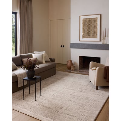 Monty MOT-01 Ivory/Taupe Area Rug
