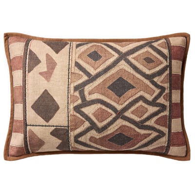 PLL-0177 Pillow Tan/Grey Cotton