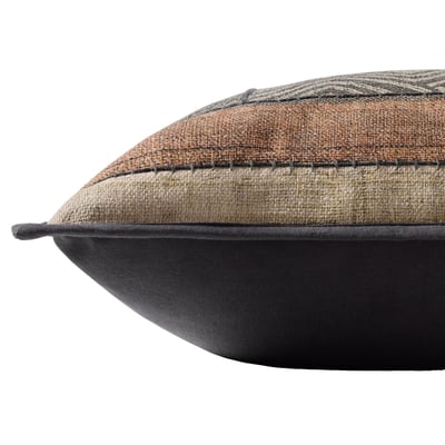 PLL-0178 Pillow Grey/Tan/Beige Cotton