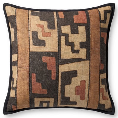 PLL-0179 Pillow Grey/Tan/Beige Cotton