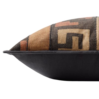 PLL-0179 Pillow Grey/Tan/Beige Cotton