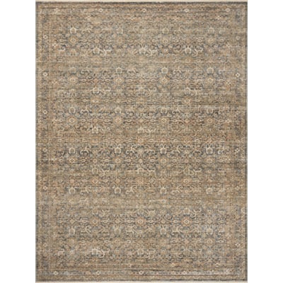 Molly MOL-02 Denim/Gold Area Rug