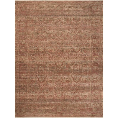 Molly MOL-09 Brick/Bark Area Rug
