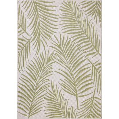 Easton ESN-06 Ivory/Green Outdoor Area Rug
