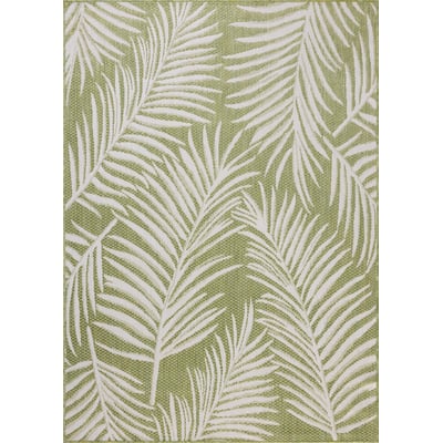 Easton ESN-06 Ivory/Green Outdoor Area Rug