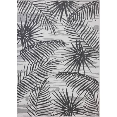Easton ESN-09 Ivory/Onyx Outdoor Area Rug