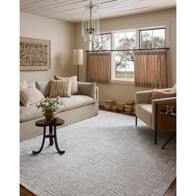 Hollis HOL-03 Ivory/Stone Area Rug