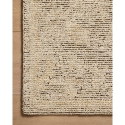 Penny PEN-02 Coffee/Natural Wool Hand-Tufted Area Rug