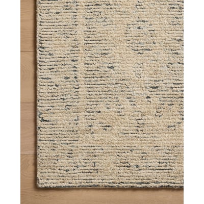 Penny PEN-03 Blue/Natural Wool Hand-Tufted Area Rug