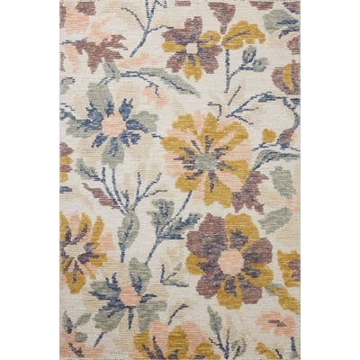 Tilly TIL-03 Bone Wool Hand-Tufted Area Rug