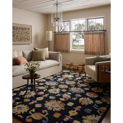Tilly TIL-04 Midnight Wool Hand-Tufted Area Rug