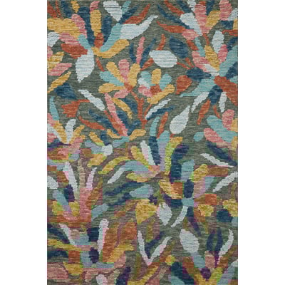 Tilly TIL-05 Green/Blue/Yellow Wool Hand-Tufted Area Rug