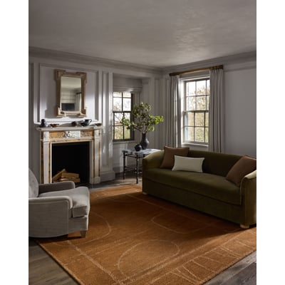 Barrow BAR-03 Clay/Natural Wool Hand-Tufted Area Rug