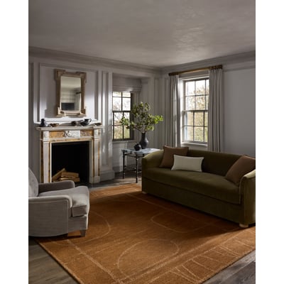 Barrow BAR-03 Clay/Natural Wool Hand-Tufted Area Rug