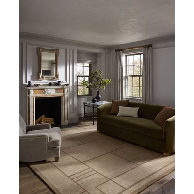 Barrow BAR-04 Beige/Taupe Wool Hand-Tufted Area Rug