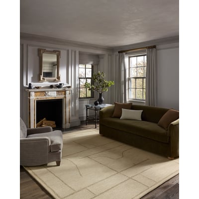 Barrow BAR-05 Ivory/Taupe Wool Hand-Tufted Area Rug