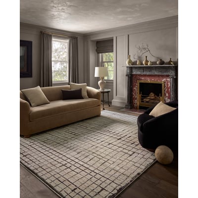 Bleecker BLE-01 Ivory/Charcoal Area Rug
