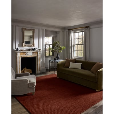 Greenwich GRN-01 Wool/Cotton Handwoven Area Rug