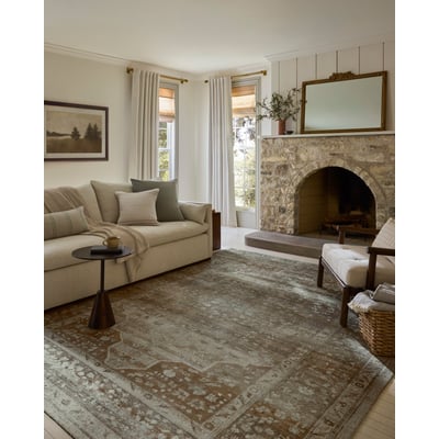 Wimberly WYM-01 Earth Hand-Tufted Printed Area Rug